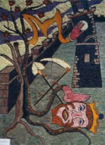 Pugnalone del gruppo Santo Sepolcro - 6+6, edizione 1973 della Festa dei Pugnaloni di Acquapendente