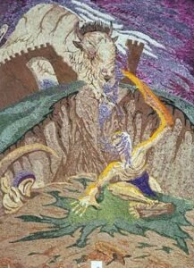 Pugnalone del gruppo Santo Sepolcro - 6+6, 4° classificato, edizione 1979 della Festa dei Pugnaloni di Acquapendente