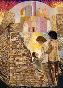 Pugnalone del gruppo Santo Sepolcro - 6+6, edizione 1981 della Festa dei Pugnaloni di Acquapendente