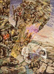 Pugnalone del gruppo Santo Sepolcro - 6+6, 3° classificato, edizione 1984 della Festa dei Pugnaloni di Acquapendente