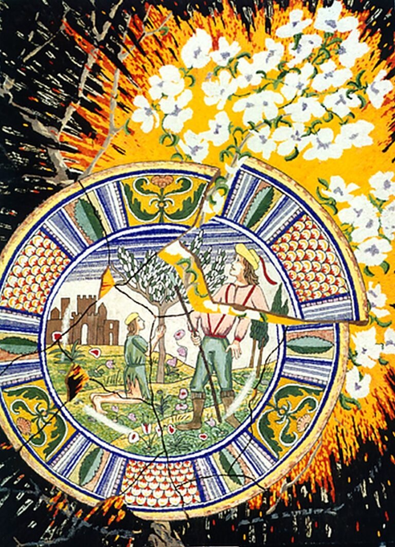 Pugnalone del gruppo Santo Sepolcro - 6+6, 1° classificato, edizione 1995 della Festa dei Pugnaloni di Acquapendente