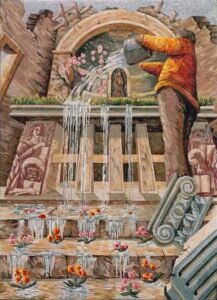 Pugnalone del gruppo Acquaviva, 1° classificato, edizione 1996 della Festa dei Pugnaloni di Acquapendente