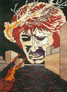 Pugnalone del gruppo Corniolo SAS, 6° classificato, edizione 1978 della Festa dei Pugnaloni di Acquapendente
