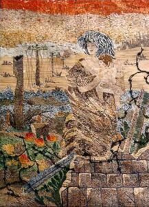 Pugnalone del gruppo Corniolo SAS, edizione 1981 della Festa dei Pugnaloni di Acquapendente