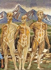 Pugnalone del gruppo Corniolo SAS, edizione 1982 della Festa dei Pugnaloni di Acquapendente