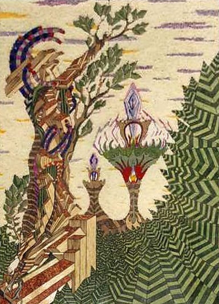 Pugnalone del gruppo Corniolo SAS, 6° classificato, edizione 1985 della Festa dei Pugnaloni di Acquapendente
