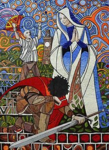 Pugnalone del gruppo Corniolo SAS, edizione 2016 della Festa dei Pugnaloni di Acquapendente