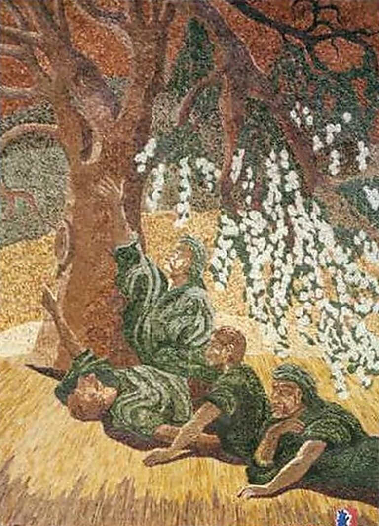 Pugnalone del gruppo Porta Romana COMB, 4° classificato, edizione 1979 della Festa dei Pugnaloni di Acquapendente