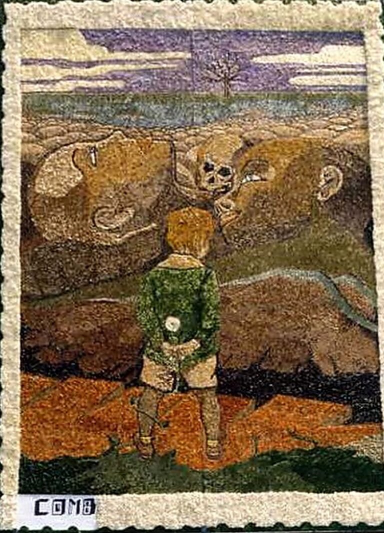 Pugnalone del gruppo Porta Romana COMB, 6° classificato, edizione 1981 della Festa dei Pugnaloni di Acquapendente