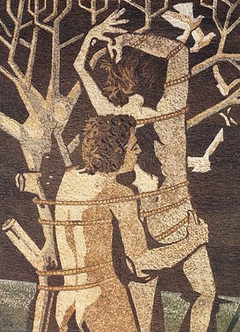 Pugnalone del gruppo Porta Romana COMB, 3° classificato, edizione 1982 della Festa dei Pugnaloni di Acquapendente