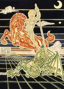 Pugnalone del gruppo Porta Romana COMB, 4° classificato, edizione 1985 della Festa dei Pugnaloni di Acquapendente