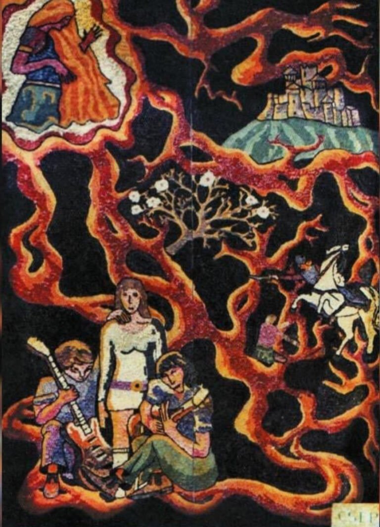 Pugnalone del gruppo Porta della Ripa - Centro, 4° classificato, edizione 1970 della Festa dei Pugnaloni di Acquapendente