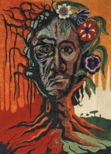 Pugnalone del gruppo Porta della Ripa - Centro, 2° classificato, edizione 1972 della Festa dei Pugnaloni di Acquapendente