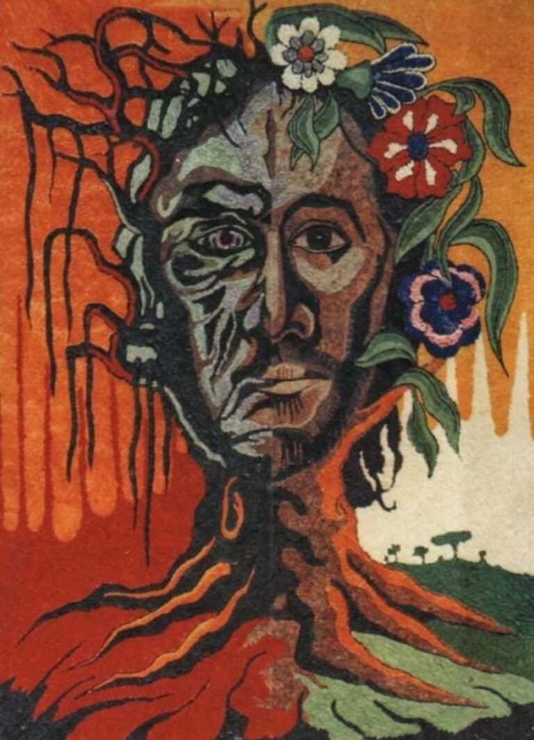 Pugnalone del gruppo Porta della Ripa - Centro, 2° classificato, edizione 1972 della Festa dei Pugnaloni di Acquapendente