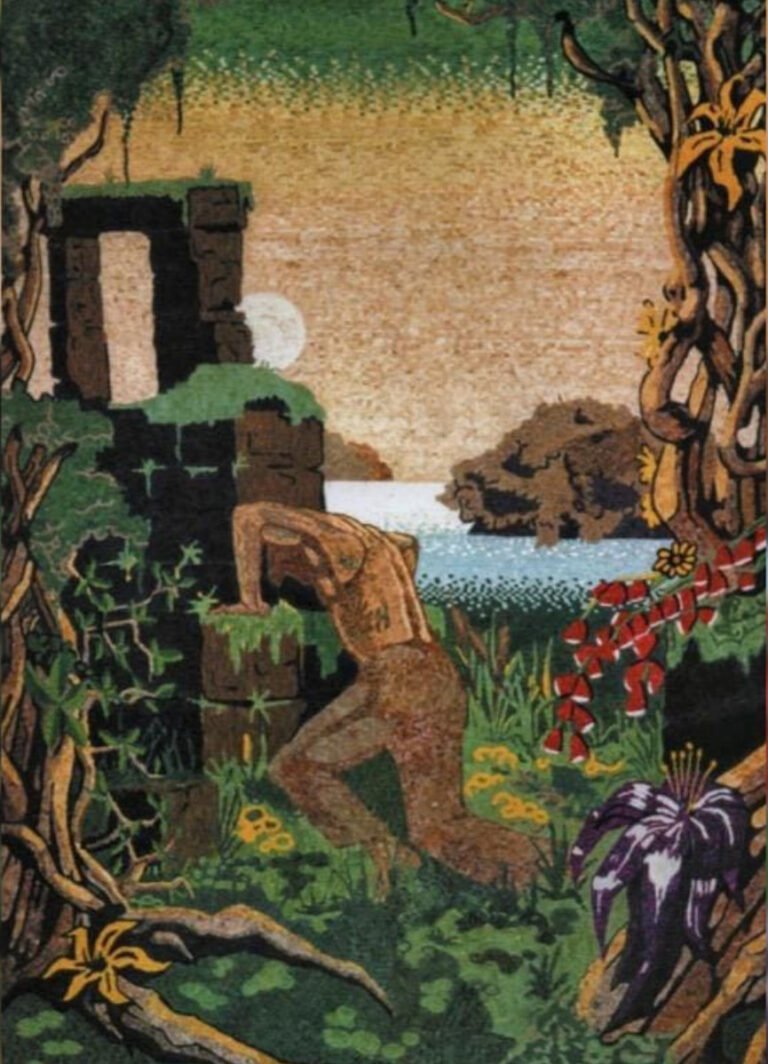 Pugnalone del gruppo Porta della Ripa - Centro, 2° classificato, edizione 1981 della Festa dei Pugnaloni di Acquapendente