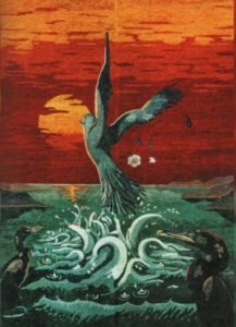 Pugnalone del gruppo Porta della Ripa - Centro, 4° classificato, edizione 1991 della Festa dei Pugnaloni di Acquapendente