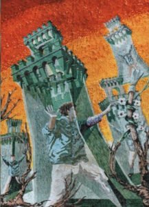Pugnalone del gruppo Porta della Ripa - Centro, 5° classificato, edizione 1996 della Festa dei Pugnaloni di Acquapendente