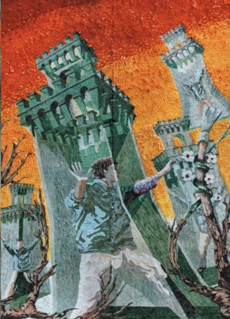 Pugnalone del gruppo Porta della Ripa - Centro, 5° classificato, edizione 1996 della Festa dei Pugnaloni di Acquapendente