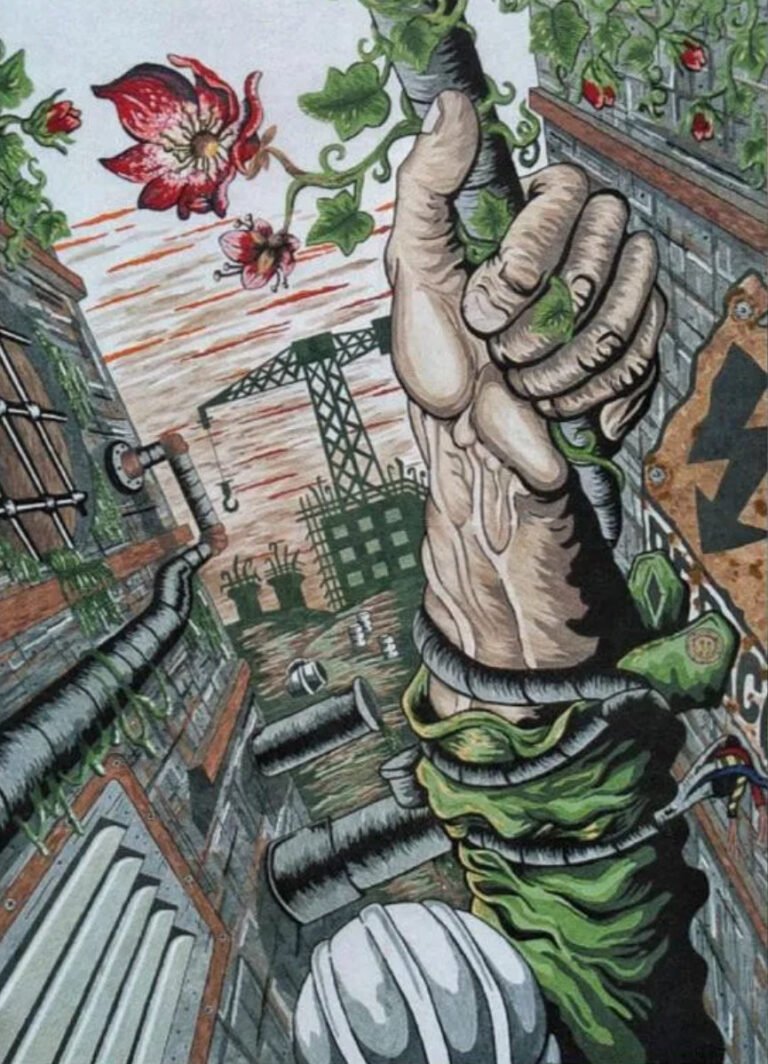 Pugnalone del gruppo Porta della Ripa - Centro, 2° classificato, edizione 2009 della Festa dei Pugnaloni di Acquapendente