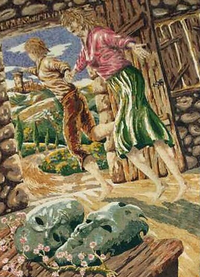 Pugnalone del gruppo Prima Equipe, 3° classificato, edizione 1985 della Festa dei Pugnaloni di Acquapendente
