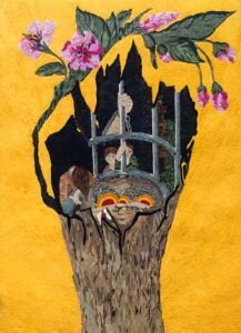 Pugnalone del gruppo Torre G. de Jacopo - Nuova Torre, edizione 1993 della Festa dei Pugnaloni di Acquapendente