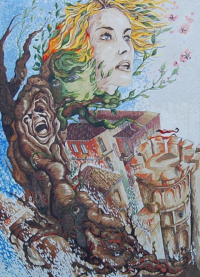 Pugnalone del gruppo Via del Fiore - Prima Equipe, 4° classificato, edizione 2007 della Festa dei Pugnaloni di Acquapendente