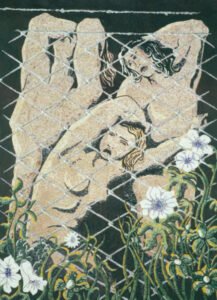 Pugnalone del gruppo SOS, 1° classificato, edizione 1976 della Festa dei Pugnaloni di Acquapendente