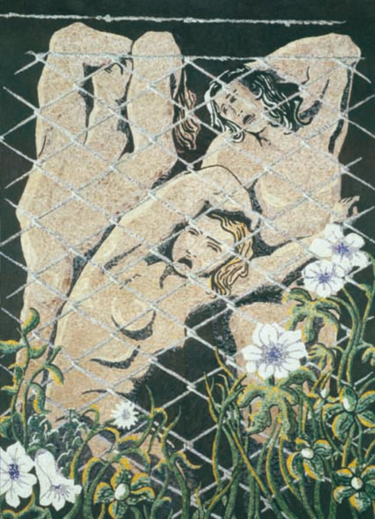Pugnalone del gruppo SOS, 1° classificato, edizione 1976 della Festa dei Pugnaloni di Acquapendente