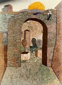 Pugnalone del gruppo Antica Torre, 4° classificato, edizione 1982 della Festa dei Pugnaloni di Acquapendente