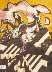 Pugnalone del gruppo DNA, edizione 1976 della Festa dei Pugnaloni di Acquapendente