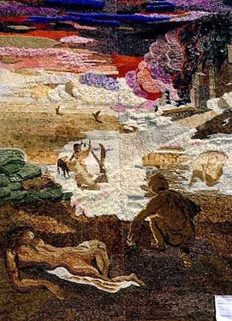 Pugnalone del gruppo DNA, 3° classificato, edizione 1981 della Festa dei Pugnaloni di Acquapendente