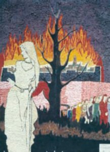 Pugnalone del gruppo Gruppo Aquesio, 2° classificato, edizione 1972 della Festa dei Pugnaloni di Acquapendente