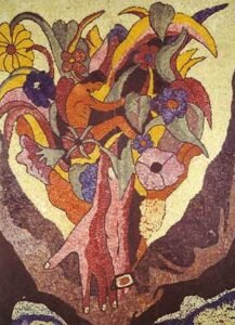 Pugnalone del gruppo Gruppo Aquesio, edizione 1974 della Festa dei Pugnaloni di Acquapendente