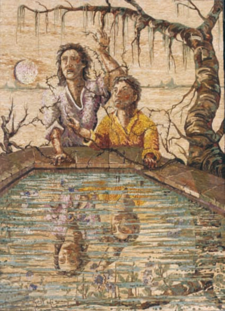 Pugnalone del gruppo Nuova Equipe, 1° classificato, edizione 1982 della Festa dei Pugnaloni di Acquapendente