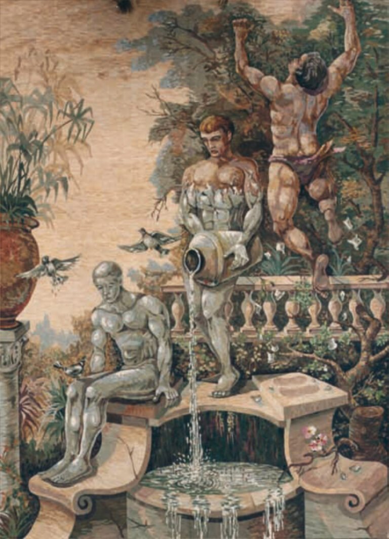 Pugnalone del gruppo Nuova Equipe, 1° classificato, edizione 1985 della Festa dei Pugnaloni di Acquapendente