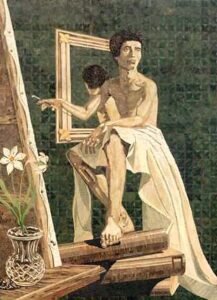 Pugnalone del gruppo Torre Julia, edizione 1985 della Festa dei Pugnaloni di Acquapendente