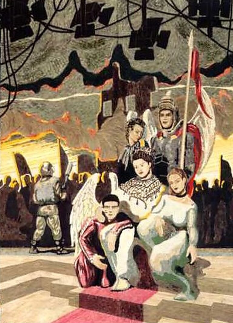 Pugnalone del gruppo Torre Julia, 3° classificato, edizione 1988 della Festa dei Pugnaloni di Acquapendente