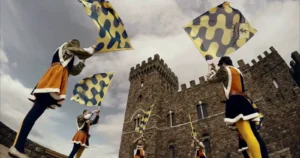 Sbandieratori di acquapendente a torre alfina